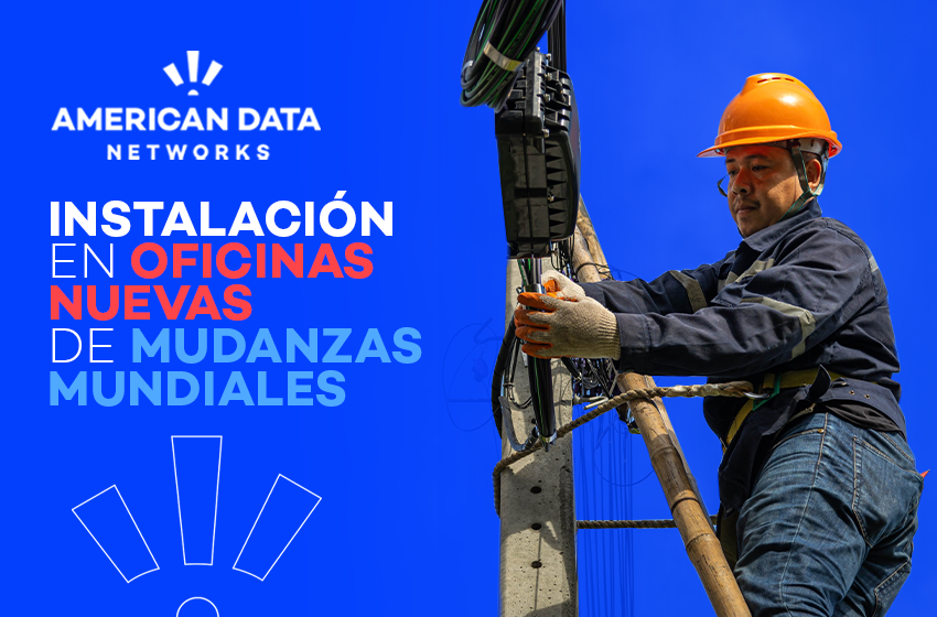 Instalacion en oficina nueva de Mudanzas Mundiales