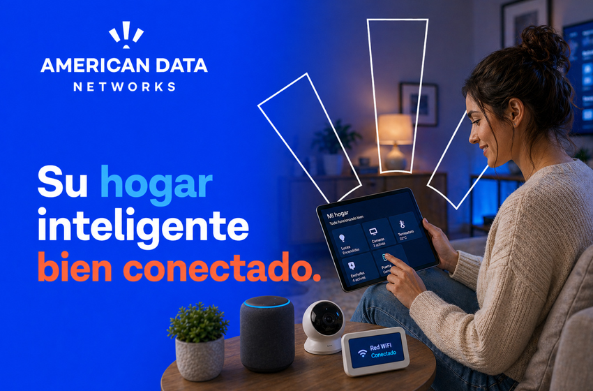 Su hogar inteligente bien conectado