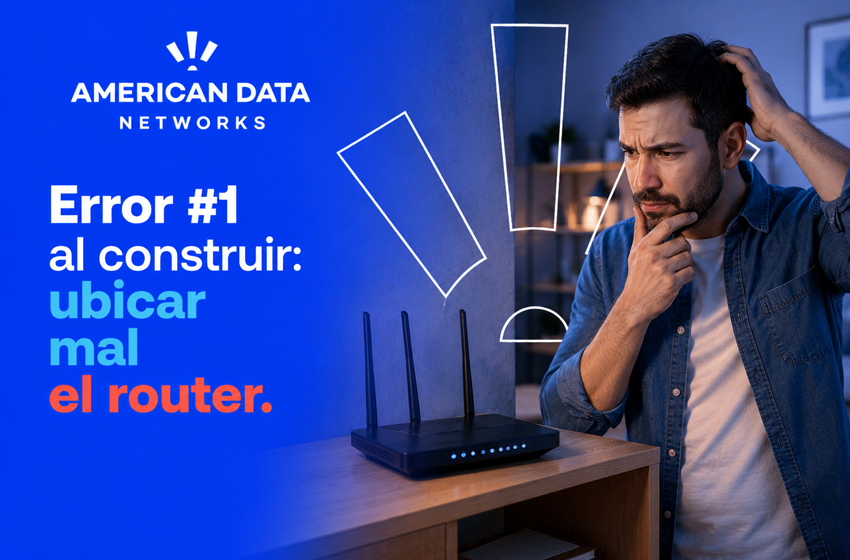 El Error #1 al construir: Ubicar mal el router
