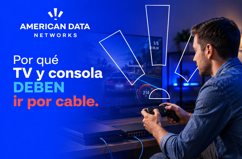  ¿Por qué tu Smart TV y consola DEBEN conectarse por cable?
