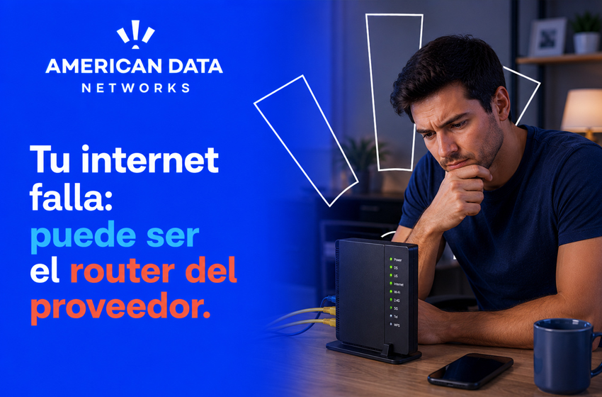 ¿Tu internet falla? Puede ser el router de tu proveedor