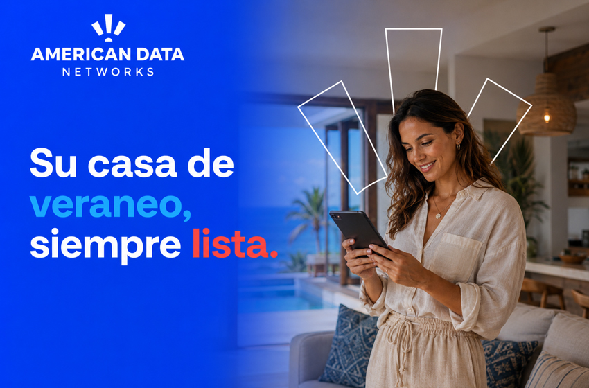Internet para casas de playa: conexión solo cuando la usa